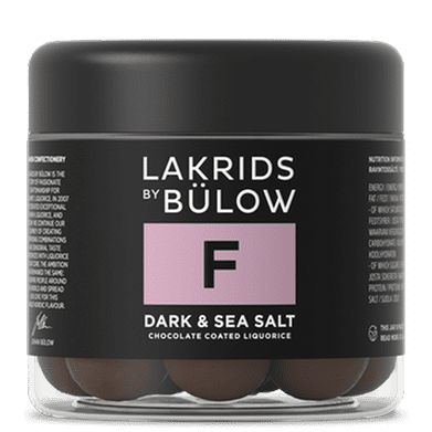 F - Dark & Sea Salt - 125g